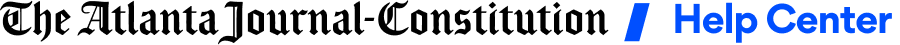 The Atlanta Journal-Constitution Help Center Logo